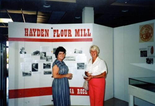 Hayden Flour Mill Wall Exhibit