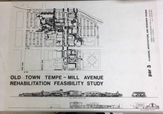 Drawing of Old Town Tempe Mill Avenue