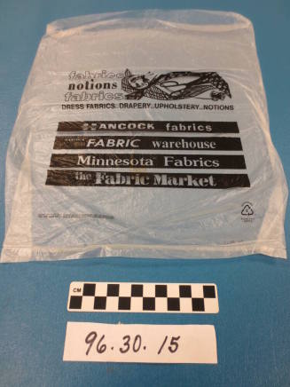 Plastic Bag, Hancock Fabrics