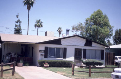 Property Address:  1016 West Elna Rae Street, Tempe, Arizona
Subdivision Address:  Western Village