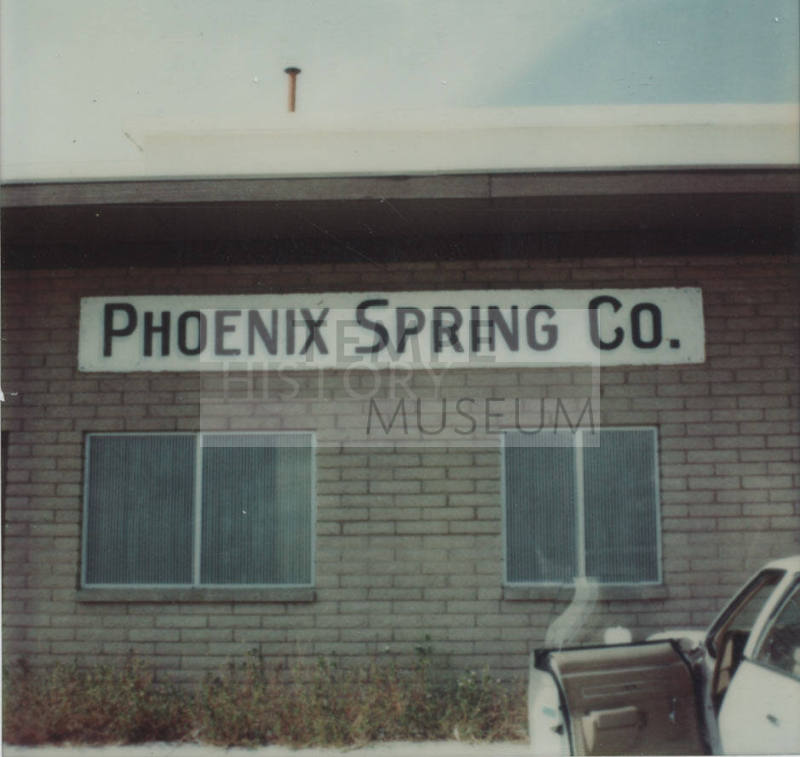 Phoenix Spring Company - 30 East 4th Street, Tempe, Arizona