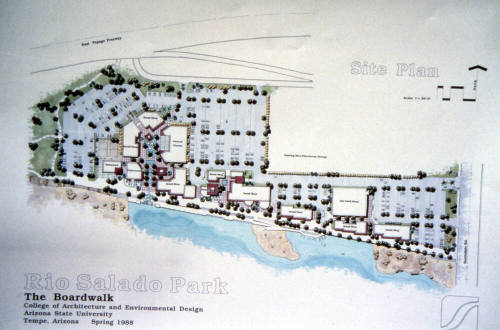 Rio Salado Boardwalk proposal plan