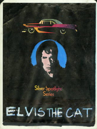 Elvis the Cat Silver Spotlight poster