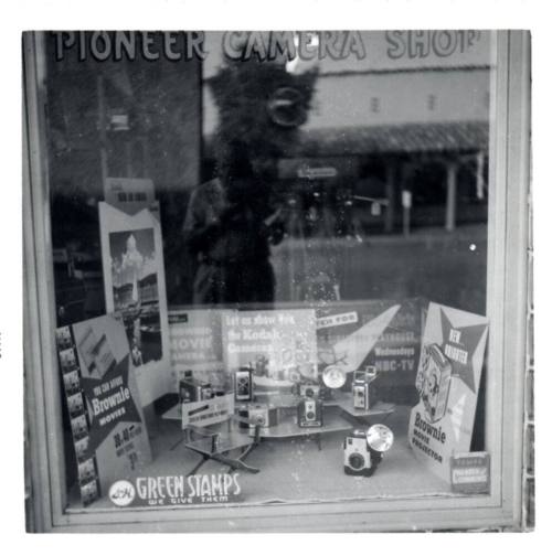 Pioneer Camera Shop - Window Display at 5th Street Location