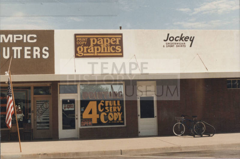 Paper Graphs Print and Copy Shop - 4 West 7th Street, Tempe, Arizona