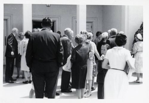 Photograph of Attendees at 75th Anniversary of the First Congregational Church of Tempe on April 16, 1967