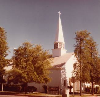 First Congregational Church scene