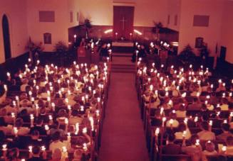 First Congregational Church Candlelight Service