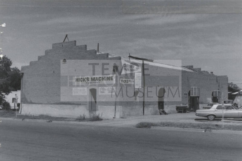 Hick's Machine Company - 24 West 7th Street, Tempe, Arizona