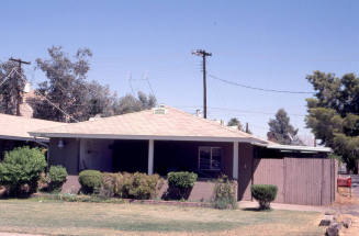 Property Address:  2221 South Granada Drive, Tempe, Arizona
Subdivision Address:  Sunset Vista