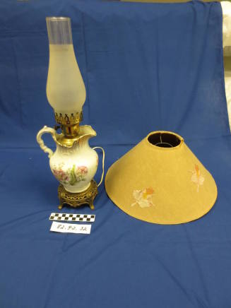 Ceramic Victorian Lamp