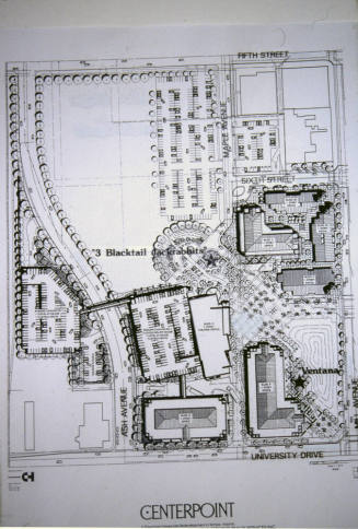 Architectural sketch of Centerpoint site