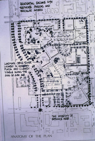 Architectural plan for Centerpoint site
