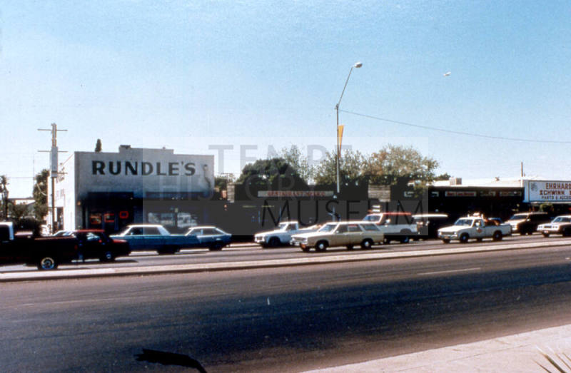 Rundle's and Restaurant Mexico prior to Centerpoint, 680 S. Mill Ave.