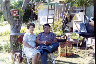 Irene and Ray Rodriguez at Elias-Rodriguez house
