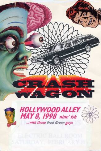 Crash Wagon at Hollywood Alley poster