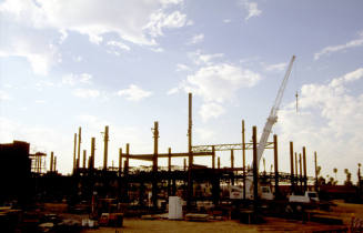 Picture of the site of the future Tempe Police Courts complex