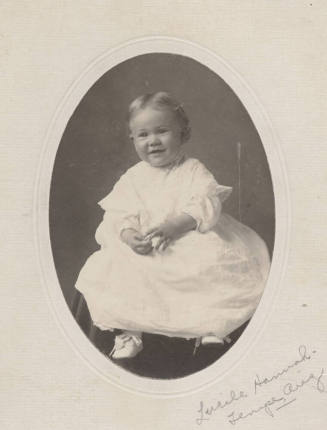 Baby Portrait of Lucile Hannah Pyle