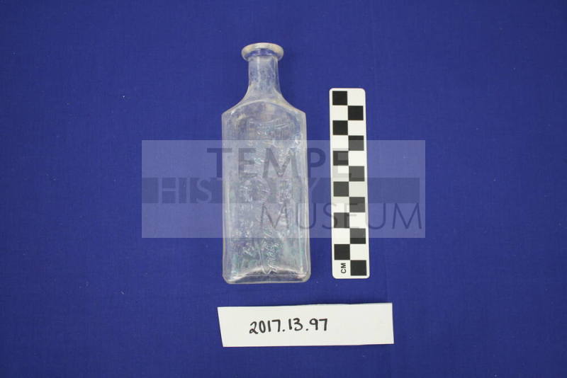 Glass Bottle, Broadway and Moeur Druggists