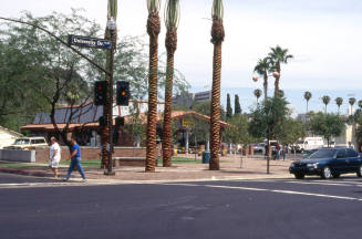 Street Scene of Northeast Corner of University Dr. and Myrtle Ave.
