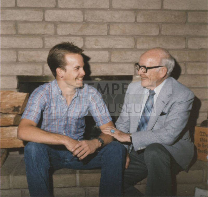Howard Pyle and Grandson, John H. Erhardt