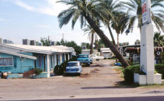 7 Palms Motel alley, 2042 E. Apache