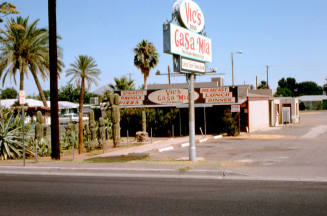 Vic's Casa Mia Sign & Building, 2050 E. Apache