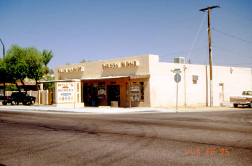Gibson Signs and Bill's Market - 2422 & 2424 E. Apache