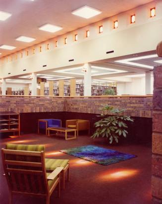 Tempe Library Interior with Furnishings