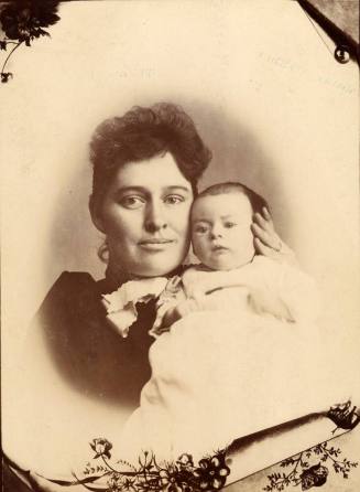 Mary Etta Johnson with baby Vera Etta Johnson Timbs