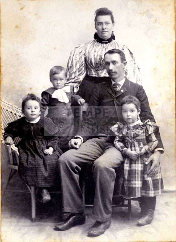 Johnson Family in Phoenix, 1896