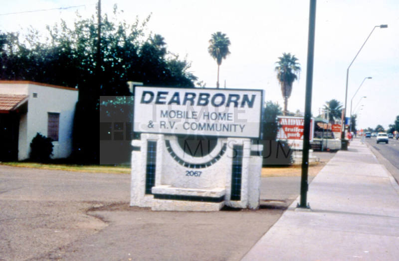 Dearborn Trailer Park, 2067 E. Apache Blvd.