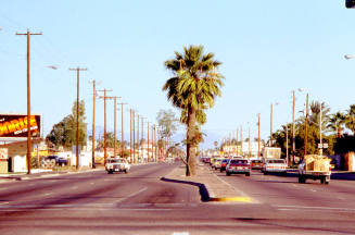 Intersection of McClintock Dr. and Apache Blvd.