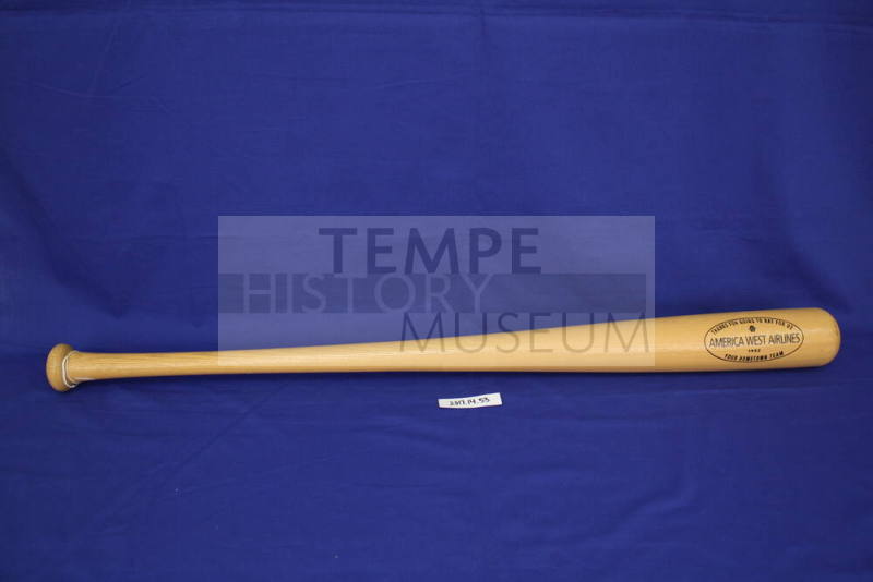 America West Airlines baseball bat