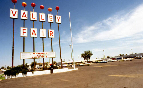 Valley Fair sign, 115 E. Southern Ave.