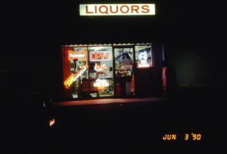 Liquor store, location unknown