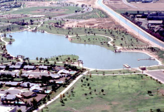 Kiwanis Park Lake, Mill Ave. and All-America Way