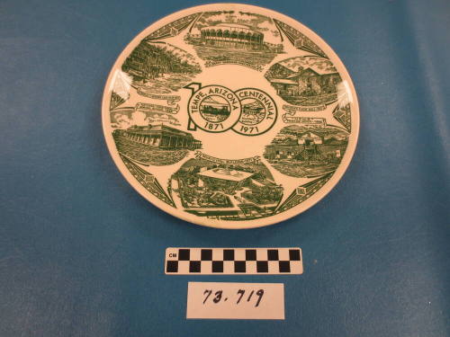 Tempe Centennial Commemorative Plate