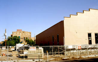 Ellingson Warehouse during reconstruction