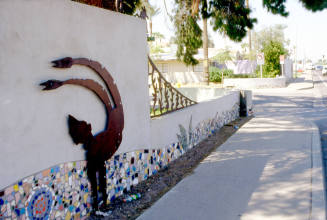 Wall Art, Date Palm Manor, Southwest of Mill Ave. and Broadway Rd.