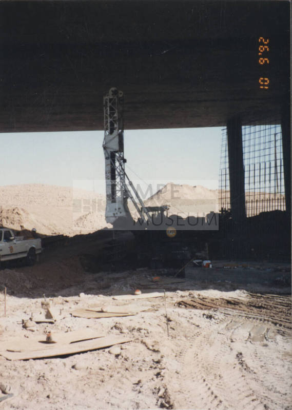 Drilling Shafts (48"0) Northbound Access Road Bridge