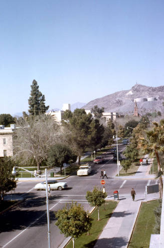College Avenue at ASU, 1963