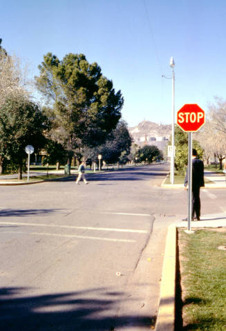 College Avenue at ASU, 1962