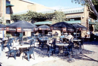 Hayden Square outdoor tables