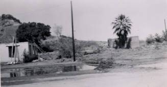 Photograph - View of Damaged San Pablo Barrio Building