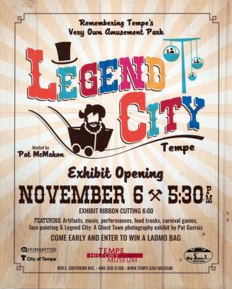 Legend City Museum Exhibition Poster