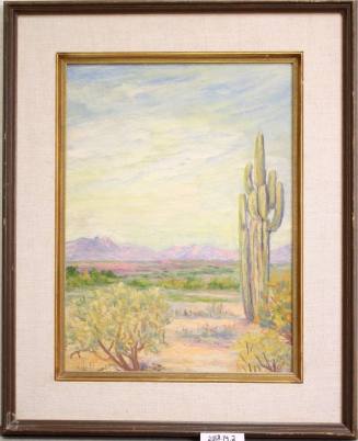 McDowell Mt Saguaro by Guess E Birchett