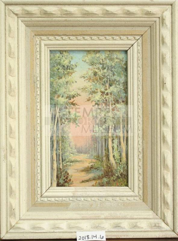 Forest Painting by Guess E Birchett