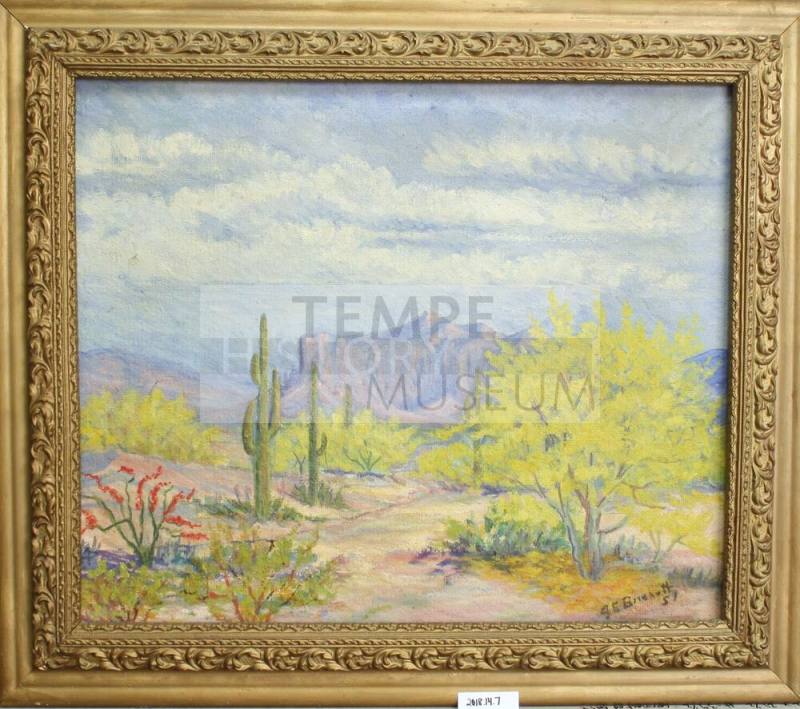 Springtime in the Desert by Guess E Birchett