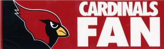 Cardinals Fan Bumper Sticker